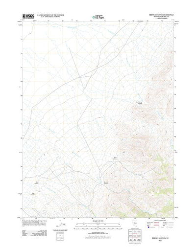 Bernice Canyon, NV (2011, 24000-Scale) Preview 1