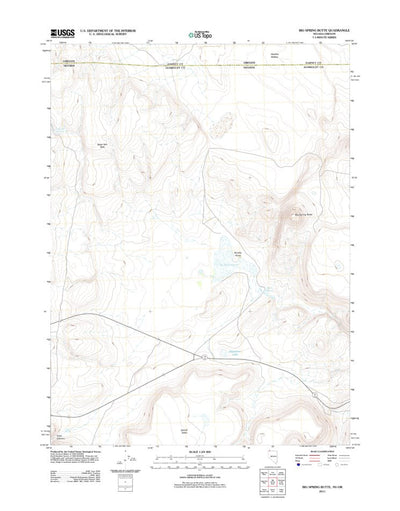 Big Spring Butte, NV-OR (2011, 24000-Scale) Preview 1