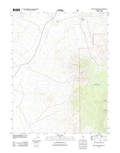 Big Ten Peak West, NV (2012, 24000-Scale) Preview 1