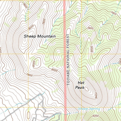 Big Ten Peak West, NV (2012, 24000-Scale) Preview 3