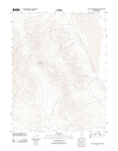 Black Dyke Mountain, NV (2011, 24000-Scale) Preview 1