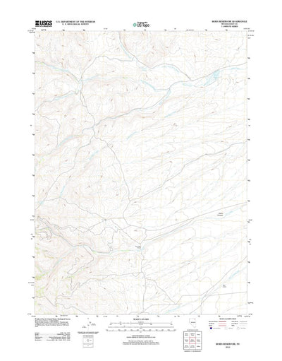 Boies Reservoir, NV (2012, 24000-Scale) Preview 1
