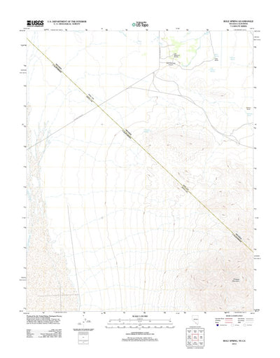 Bole Spring, NV-CA (2012, 24000-Scale) Preview 1
