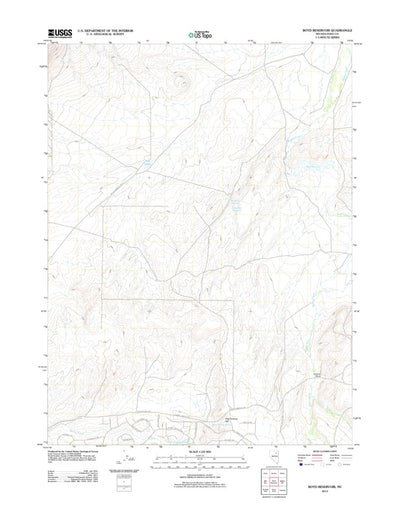 Boyd Reservoir, NV (2012, 24000-Scale) Preview 1