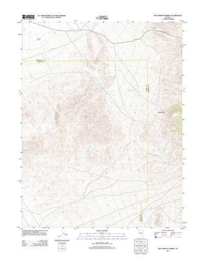 Buck Brush Spring, NV (2011, 24000-Scale) Preview 1