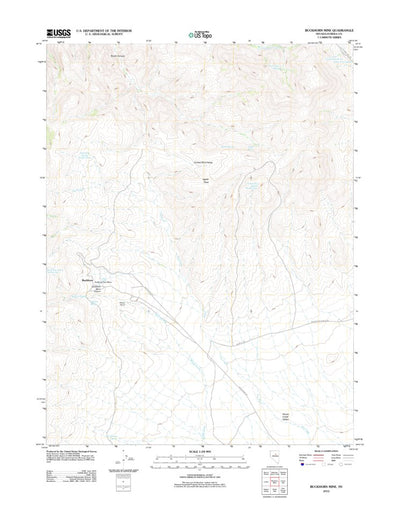 Buckhorn Mine, NV (2012, 24000-Scale) Preview 1