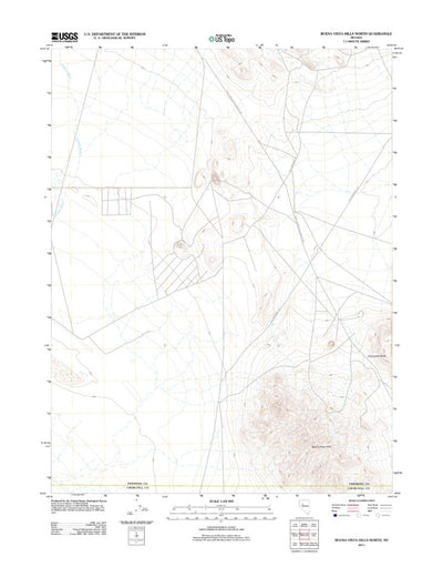 Buena Vista Hills North, NV (2011, 24000-Scale) Preview 1