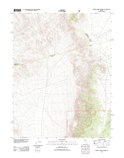 Burnt Cabin Summit, NV (2012, 24000-Scale) Preview 1