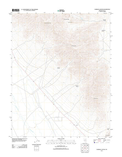 Carrara Canyon, NV (2012, 24000-Scale) Preview 1