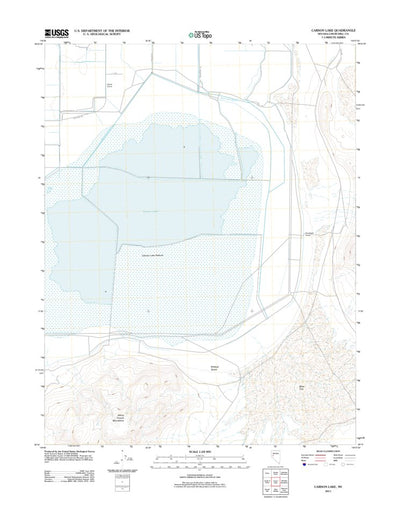 Carson Lake, NV (2011, 24000-Scale) Preview 1