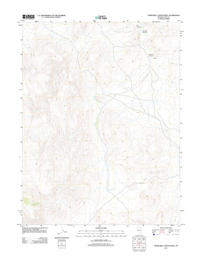 Churchill Canyon Well, NV (2011, 24000-Scale) Preview 1