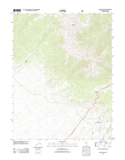 Corey Peak, NV (2011, 24000-Scale) Preview 1