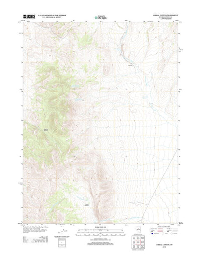 Corral Canyon, NV (2012, 24000-Scale) Preview 1