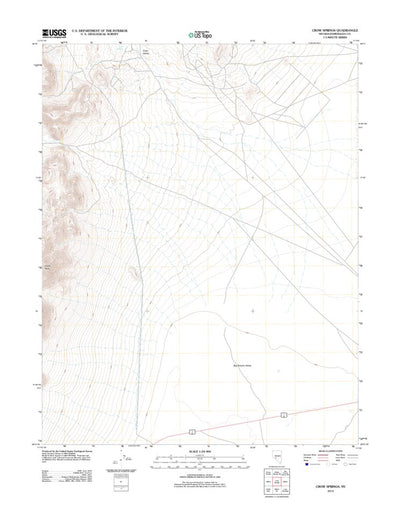 Crow Springs, NV (2012, 24000-Scale) Preview 1