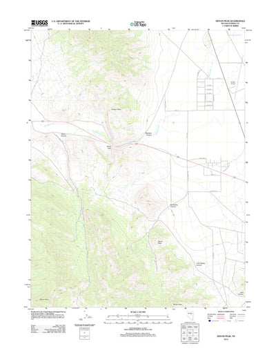 Devon Peak, NV (2012, 24000-Scale) Preview 1