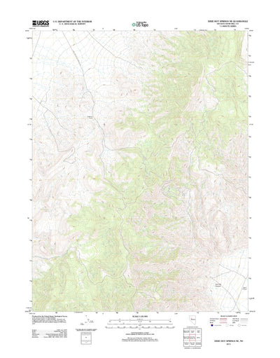 Dixie Hot Springs NE, NV (2011, 24000-Scale) Preview 1