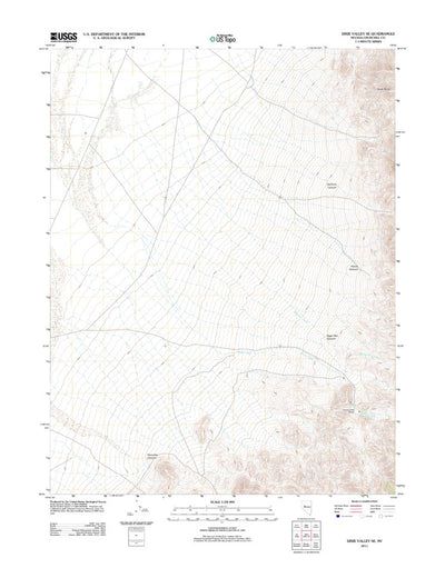 Dixie Valley SE, NV (2011, 24000-Scale) Preview 1