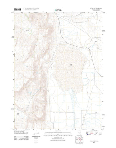 Duck Lake, NV-CA (2011, 24000-Scale) Preview 1