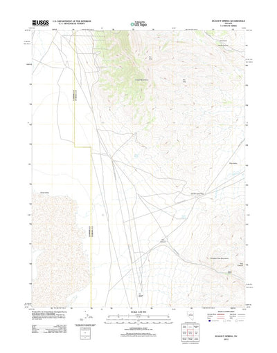 Dugout Spring, NV (2012, 24000-Scale) Preview 1