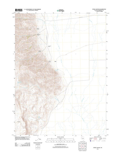 Dyke Canyon, NV (2011, 24000-Scale) Preview 1