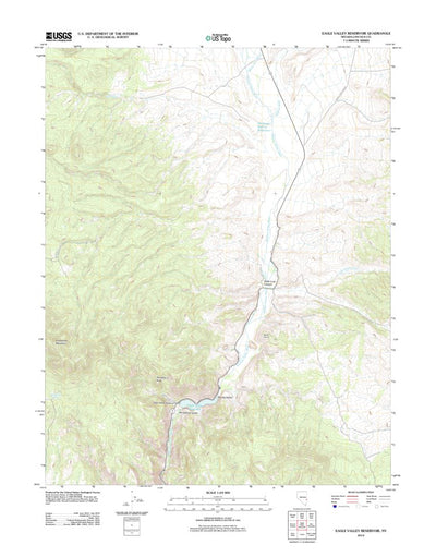 Eagle Valley Reservoir, NV (2012, 24000-Scale) Preview 1