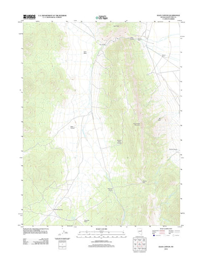 Egan Canyon, NV (2012, 24000-Scale) Preview 1