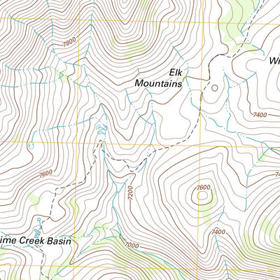 Elk Mountain, NV-ID (2012, 24000-Scale) Preview 2