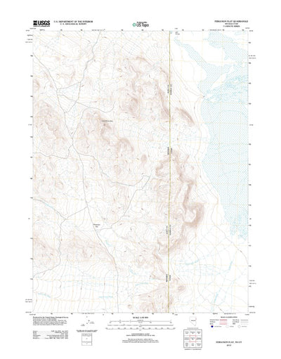 Ferguson Flat, NV-UT (2012, 24000-Scale) Preview 1
