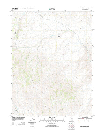 Fish Creek Basin, NV (2011, 24000-Scale) Preview 1