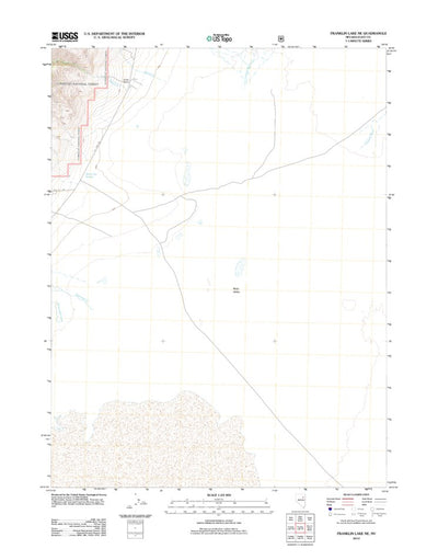 Franklin Lake NE, NV (2012, 24000-Scale) Preview 1