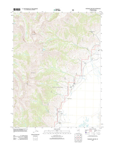 Franklin Lake NW, NV (2012, 24000-Scale) Preview 1