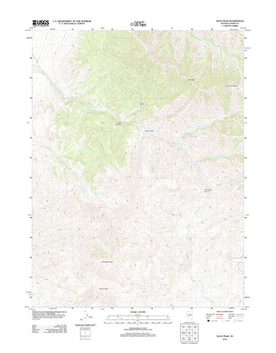 Goat Peak, NV (2012, 24000-Scale) Preview 1