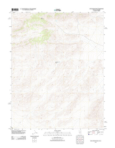Gold Mountain, NV-CA (2012, 24000-Scale) Preview 1