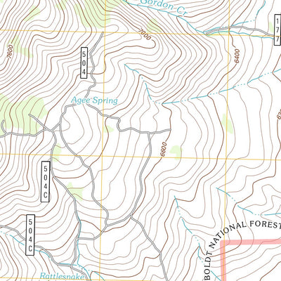 Gordon Creek, NV (2012, 24000-Scale) Preview 2