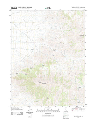 Granite Mountain, NV (2011, 24000-Scale) Preview 1
