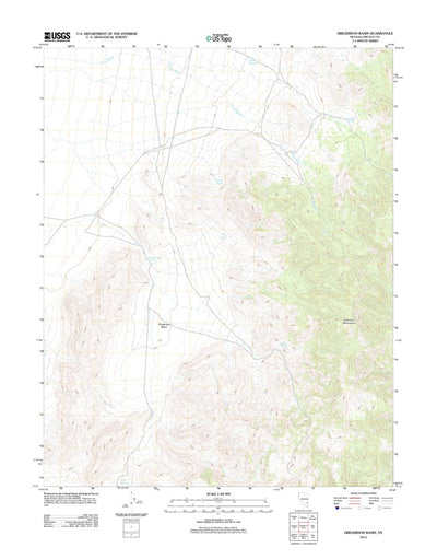 Gregerson Basin, NV (2012, 24000-Scale) Preview 1