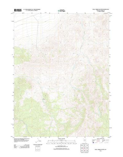Hall Creek South, NV (2012, 24000-Scale) Preview 1