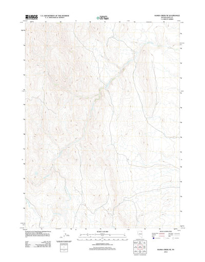 Hanks Creek NE, NV (2012, 24000-Scale) Preview 1