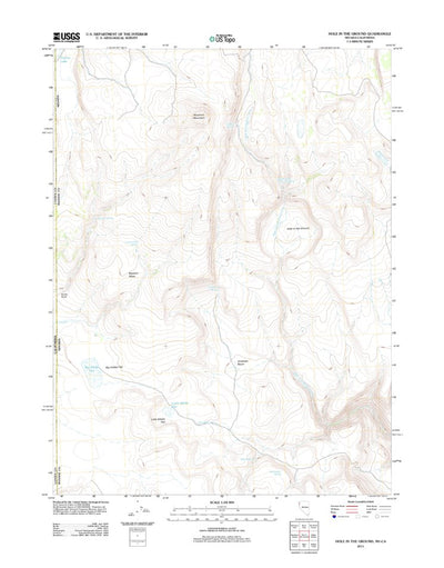 Hole In The Ground, NV-CA (2011, 24000-Scale) Preview 1