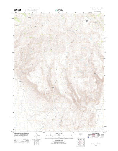 Horse Canyon, NV (2011, 24000-Scale) Preview 1