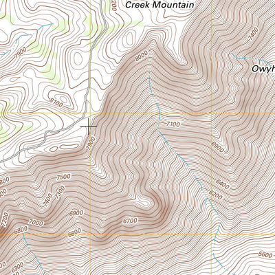 Jake Creek Mountain, NV (2012, 24000-Scale) Preview 3