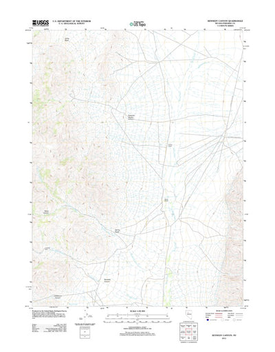 Kennedy Canyon, NV (2011, 24000-Scale) Preview 1