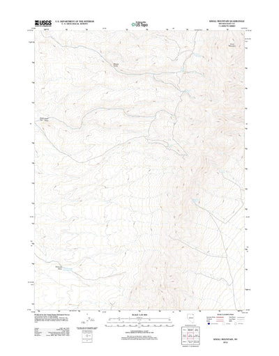 Knoll Mountain, NV (2012, 24000-Scale) Preview 1