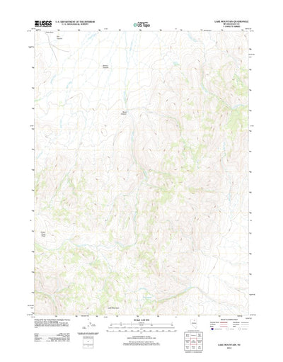 Lake Mountain, NV (2012, 24000-Scale) Preview 1