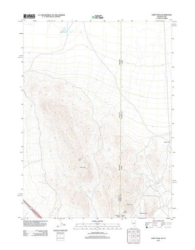 Leppy Peak, NV-UT (2012, 24000-Scale) Preview 1