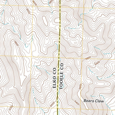 Leppy Peak, NV-UT (2012, 24000-Scale) Preview 3