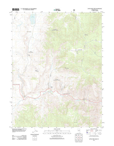 Little Fish Lake, NV (2012, 24000-Scale) Preview 1