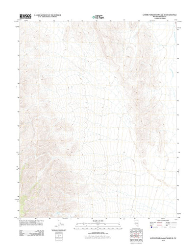 Lower Pahranagat Lake SE, NV (2012, 24000-Scale) Preview 1