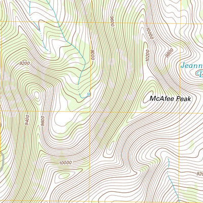Mcafee Peak, NV (2012, 24000-Scale) Preview 3