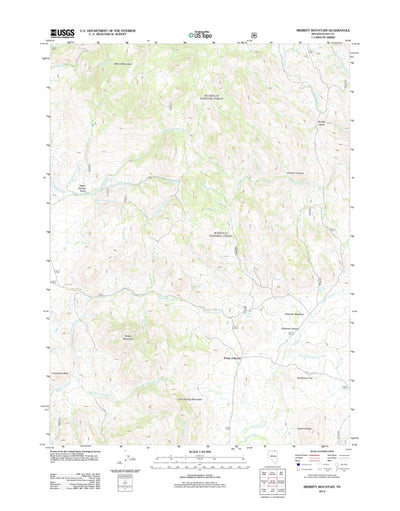 Merritt Mountain, NV (2012, 24000-Scale) Preview 1